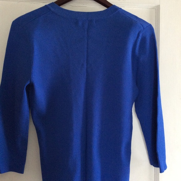 Cable & Gauge Top, Blue, M, in great condition - Picture 2 of 2